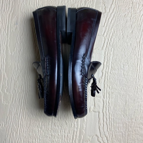 Cole Haan Nike Air Pinch Tassel Burgundy Loafer - Picture 7 of 8